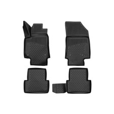 3D mats in the cabin for Citroen C3 Aircons 2017-, 4 pcs.