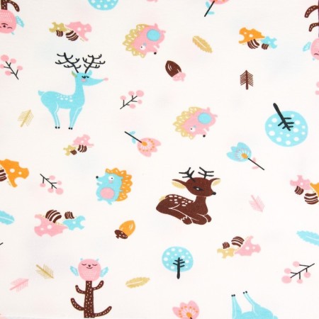A waterproof diaper, 80*100 cm "deer"-2