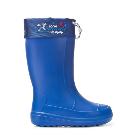 Women's winter boots Torvi Onega Eva+TEP, 4 -layer liner -40C, blue color, size 36-1