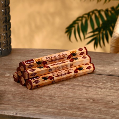 Incense "tulasi" 20 fragrances fell Santo and cinnamon-1