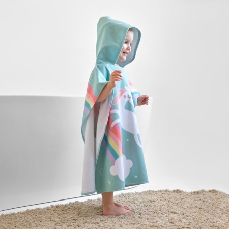 POPENCHE towel children's terry crumb I "unicorn" 60x120 cm, 50% HL, 50% PE-2
