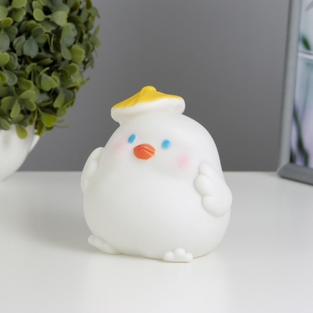 Nightlight "duckling" LED from batteries 3xlr44 white 10x9x11 cm