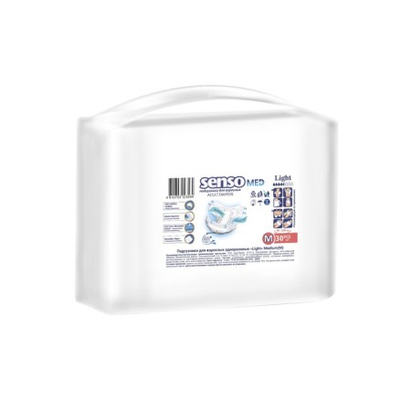 Diapers for adults "Senso Med" Light M (70-120), 30 pcs