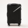 Middle suitcase 24 ", lightning department, code castle, 4 wheels, black color