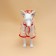 Dog raincoat, size L (DS 30, OG 41-46, Osh 42 cm), red