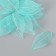 Leaves sidelled for creativity "mint" set 20 pcs h = 6-6.5 cm