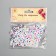 A set of beads for creativity plastic "heart in the circle" multi -colored 20 g 0, x0.7 cm