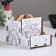 Organizer-painting for stationery "Walk" Robot, 14x13x12 cm.