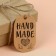 A set of tags with jute and stickers "Hand Made", 10 pcs, 3.5 × 6 cm / 6 pcs, 4 × 4 cm, color crafting