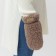 Women's mittens for lawsuit. Mehu Mist, rr. 26cm, brown
