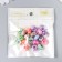 Beads for creativity plastic "Reds marble" Color 20 g 0.8x1.4x1.4 cm