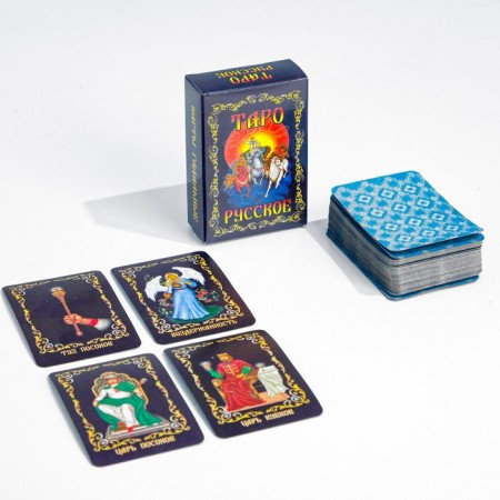 Gadal cards "Tarot Russian", 79 cards, 6 x 9 cm