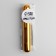 Perfume atomizer, with a spray, 8 ml, golden color