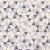 The bathroom curtains Ethel "Triangles" 160x48 cm, 80% HL, 20% PE