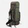 Tourist backpack, TAIF, 90 l, cord department, outer pocket, 2 side pockets, green color