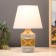 Table lamp 16529/1GR E14 40W gray 17.5x17.5x26.5 cm