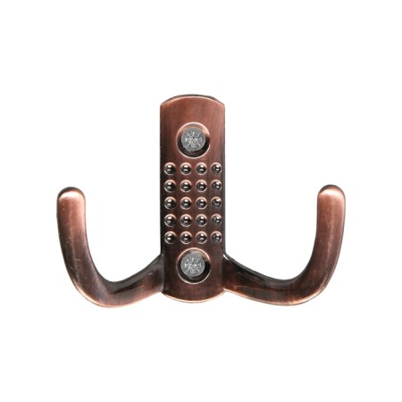 Hook furniture tundra TKD011, two -rod, copper-2