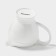 Serving set Magistro Argos, 2 items: milkman 300 ml, sugar tower 300 ml, white color