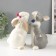 Souvenir Ceramics "Rabbits Milash" White Mix 20x10x10.5 cm