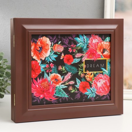 Key Closed "Dream (Dream)" 26.5x31.5 cm nut-1