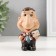 Souvenir Polystone stand for the glasses "Exchange Mclar" 7.4x6x11.3 cm