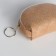 Women's wallet with lightning, beige color