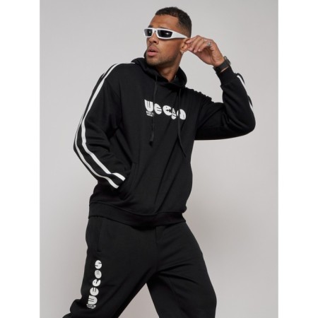 Sports suit men's, size 52, black color-23