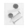 Holder for towels Accoona, 6 hooks, black color, brass