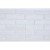 Gypsum tile "Classic" 1 sq.m. (66pcs in the set) White, 220x55 mm