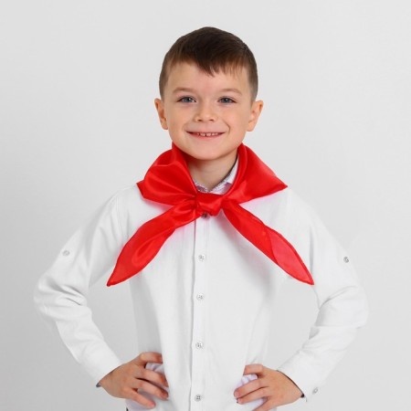 Pioneer tie, red color