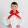 Pioneer tie, red color