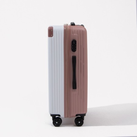 Bolshoi suitcase 26, code castle, white/pink color-3