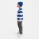 Jumper Children's KAFTAN, White/Blue color, p. 34 (122-128 cm)
