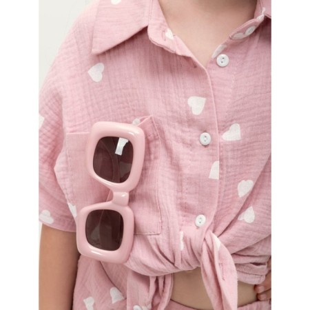 Muslim children's costume Amarobaby Easy, height 116 cm, pink color-6