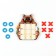 Board game "Cross-cuts cats"