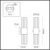Bra Viketa, 2x40W E14, Color Gold, IP20