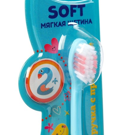 Toothbrush for children in the form of a mouse D.I.E.S. 2+, 1 pc-1