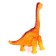 Dinosaur "Brachiosaurus Gravoyadnaya", works from batteries, with a projector, color mix