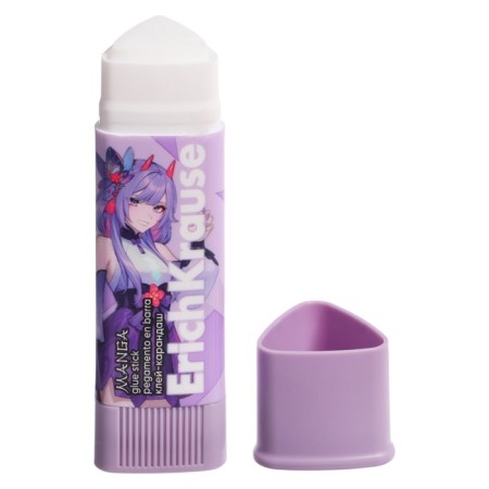 Glue-pencil 13 g Erichkrause Prism "Manga" PVP, triangular, mix-3
