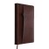 Leduced Diary A5, 160 sheets, Devente.klint, firm artificial leather cover with foam rubber, cream block 70 g/m2, brown