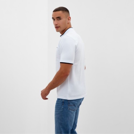 T-shirt (Polo) Male Minaku Regular Fit: White color, river 52-2
