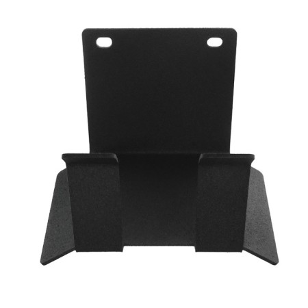 Holder for storing an air hose and extension cord, wall, black-3