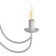 Jil chandelier 5xe14 40w is white 57x57x42-100 cm Bayerlux