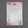 Set for the bra: fastener 5 cm, accessories 1 cm, white color