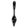 Hook furniture tundra TKD033, two -rod, black metallic