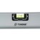 Aluminum tundra level "Rail", 3 eyes (1 rotary), 1200 mm