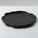 Black Ceramic Nonal Territory, 27 cm, black color