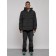 Winter ski skid male, size 54, black color