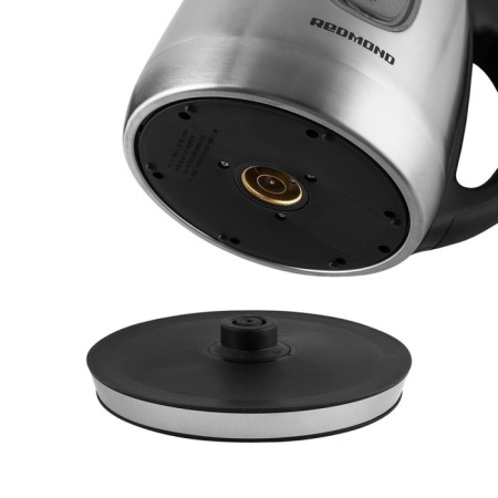 Electric kettle Redmond RK-M183, metal, 1.7 l, 2200 W, backlight, silver-8