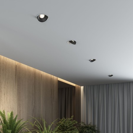 Introduced LED LED Elektrostandard, Slide, 100x100x51 mm, 6W, LED, 500LM, 4200K, white color, black-2